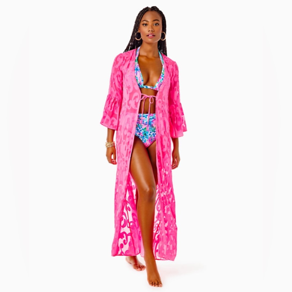 Lilly Pulitzer Pink Swim Coverup